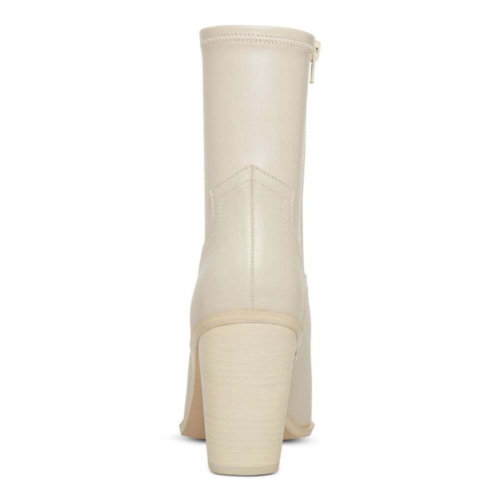 STEVE MADDEN Womens Ivory Thorn Pointed Toe Block Heel Western Boot 7.5 M - Picture 2 of 4